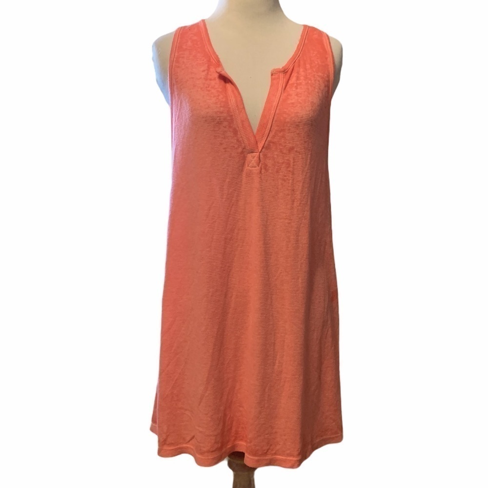 Nordstrom BP coral sleeveless tunic tank top, new